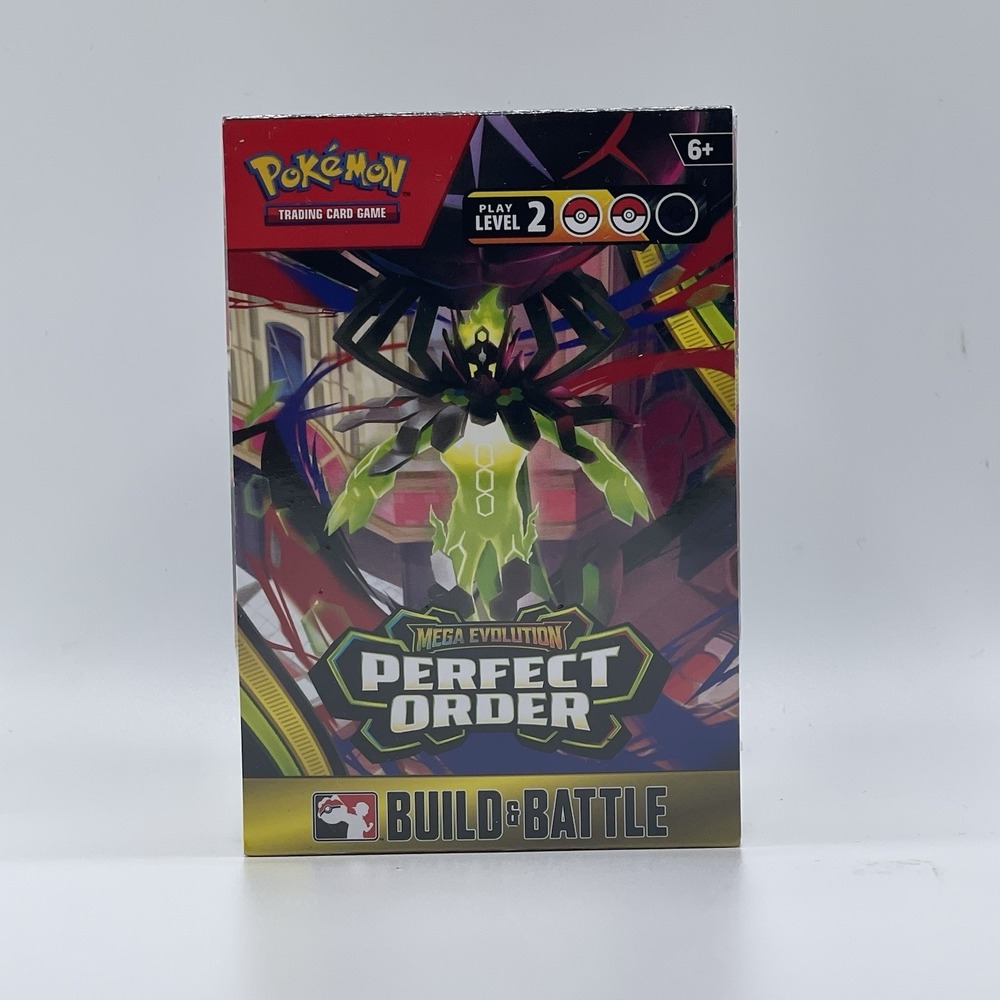 Pokemon Mega Evolution Perfect Order Build & Battle Box Factory Sealed and NEW - Picture 1 of 6